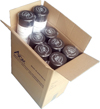 12 Pack - PhysioRoller - Short 10cm - Black 12 Pack - PhysioRoller - Short 10cm - Black